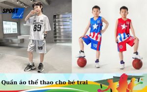 quần áo thể thao cho bé trai