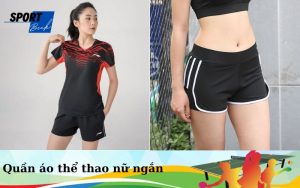 quần áo thể thao nữ ngắn
