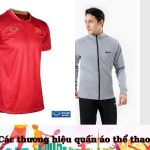 Các thương hiệu quần áo thể thao Việt Nam dẫn đầu hiện nay