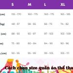 Cách chọn size quần áo thể thao nam đẹp và vừa vặn nhất