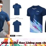 Quần áo thể thao Lining nam chính hãng, địa chỉ mua uy tín tại TPHCM