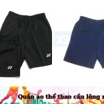 Quần áo thể thao cầu lông nam phổ biến nhất hiện nay