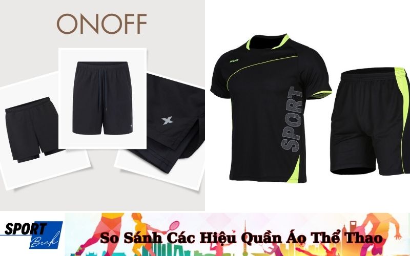 So Sánh Các Thương Hiệu Quần Áo Thể Thao