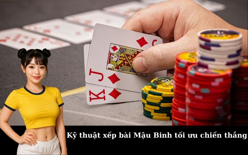 Kỹ thuật xếp bài Mậu Binh tối ưu chiến thắng
