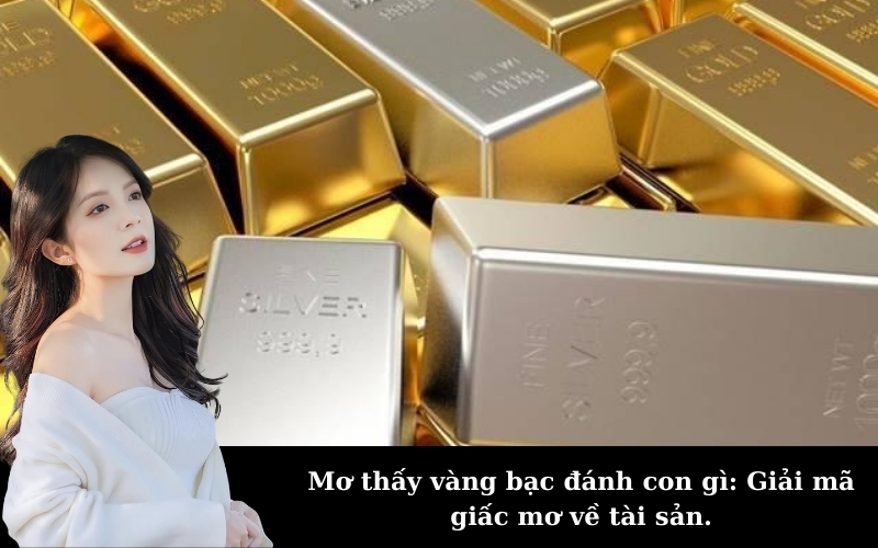Mơ thấy vàng bạc đánh con gì: Giải mã giấc mơ về tài sản.