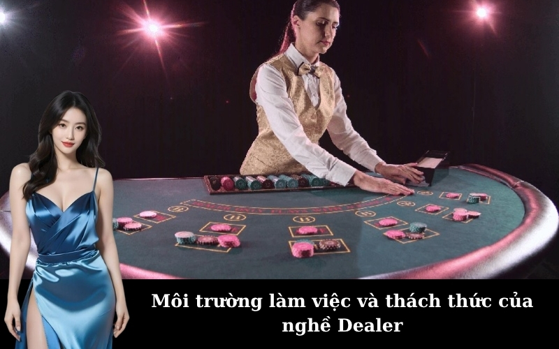 Môi trường làm việc và thách thức của nghề Dealer