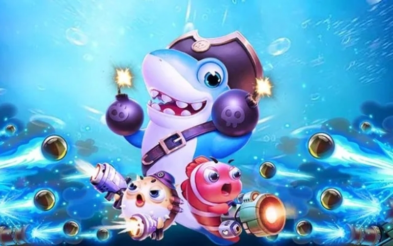 Ngắm bắn vào điểm yếu của cá Boss