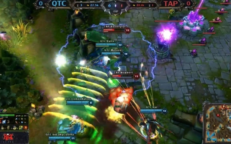 Quy trình thiết lập hệ thống tầm nhìn của các đội tuyển Pro