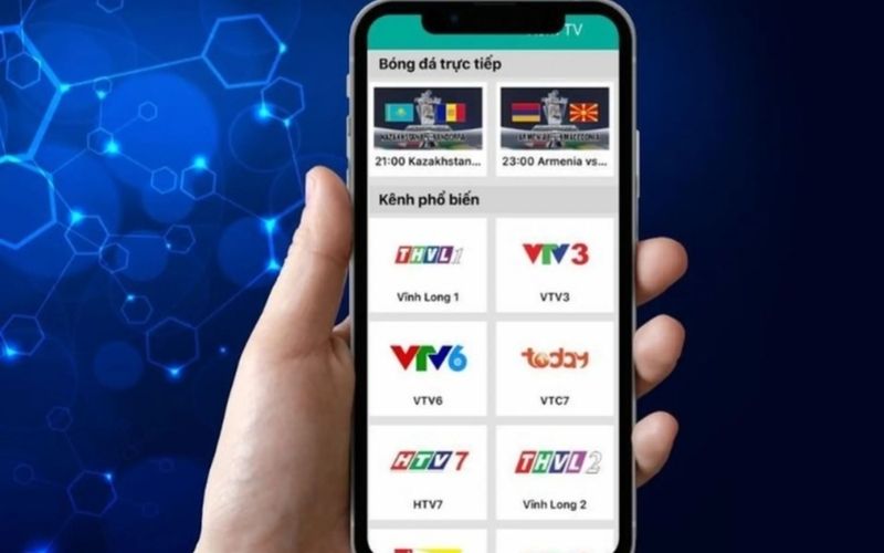 Giao diện trực quan hiện đại giúp fan dễ dàng theo dõi thông tin World Cup 2026