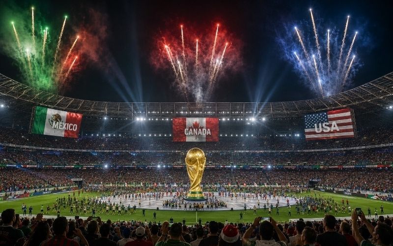 Phát sóng trực tiếp không khí lễ bế mạc hoành tráng mùa giải World Cup 2026