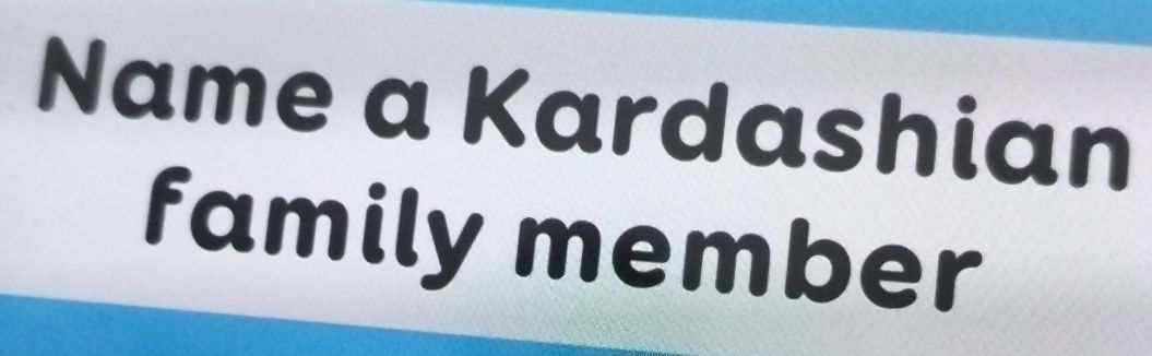 Kim Kardashian, the most well-known Kardashian family member